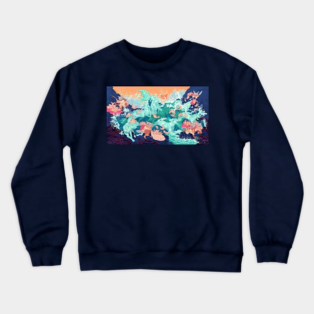 Ocean Thieves Crewneck Sweatshirt by ceechow